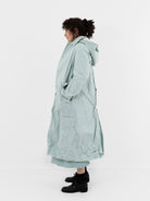 Ricorrrobe Rain Coat in Aqua Quartz - RICORRROBE at Worthwhile - shop COAT