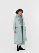 Ricorrrobe Rain Coat in Aqua Quartz - RICORRROBE at Worthwhile - shop COAT