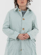 Ricorrrobe Rain Coat in Aqua Quartz - RICORRROBE at Worthwhile - shop COAT