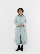 Ricorrrobe Rain Coat in Aqua Quartz - RICORRROBE at Worthwhile - shop COAT