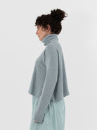 Ricorrrobe Juniper Sweater in Aqua Quartz - RICORRROBE at Worthwhile - shop CARDIGAN