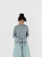 Ricorrrobe Juniper Sweater in Aqua Quartz - RICORRROBE at Worthwhile - shop CARDIGAN