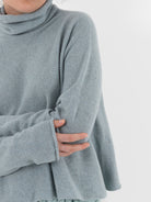 Ricorrrobe Juniper Sweater in Aqua Quartz - RICORRROBE at Worthwhile - shop CARDIGAN