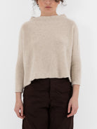 Ricorrrobe Hazel Sweater in Mother of Pearl - RICORRROBE at Worthwhile - shop SWEATER