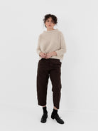 Ricorrrobe Hazel Sweater in Mother of Pearl - RICORRROBE at Worthwhile - shop SWEATER