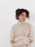 Ricorrrobe Juniper Sweater in Mother of Pearl - RICORRROBE at Worthwhile - shop CARDIGAN