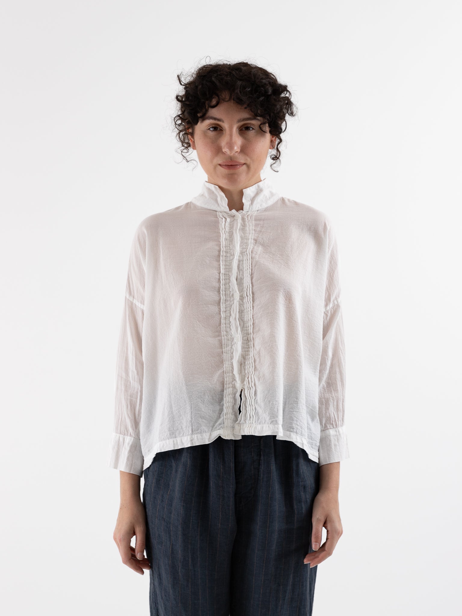 Ricorrrobe Square Top in White - RICORRROBE at Worthwhile - shop TOP