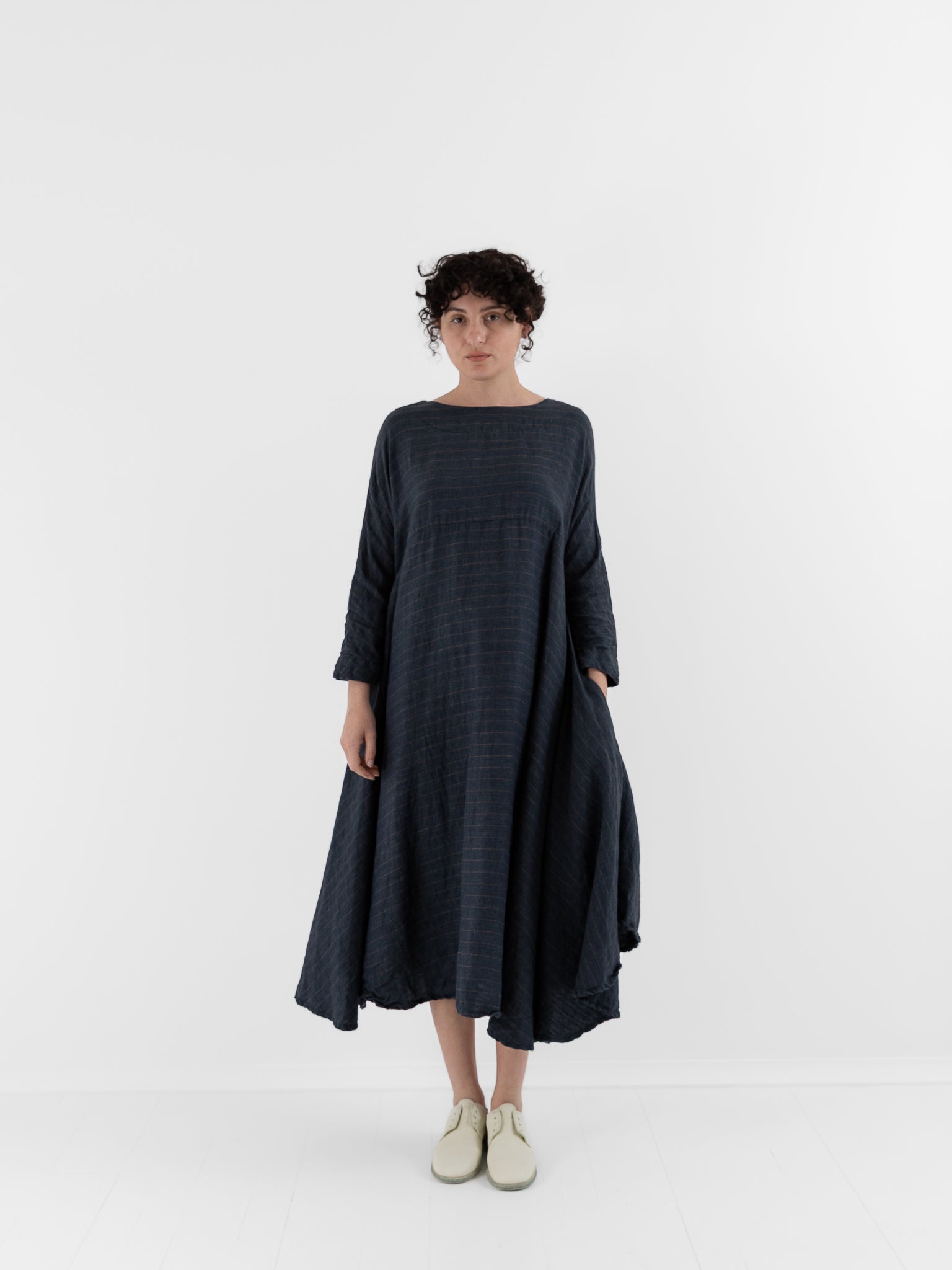 Ricorrrobe Birch Dress in Stripe - RICORRROBE at Worthwhile - shop DRESS