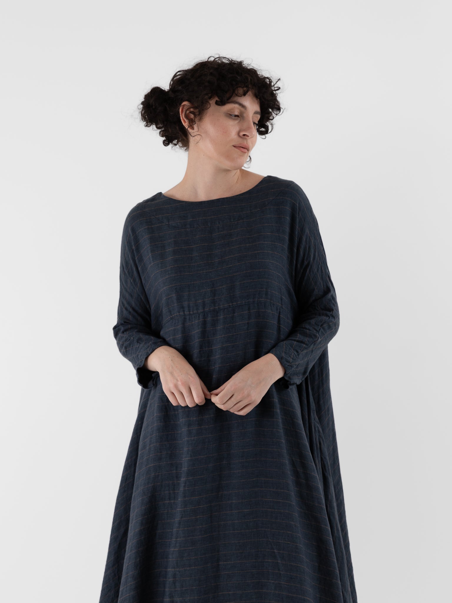 Ricorrrobe Birch Dress in Stripe - RICORRROBE at Worthwhile - shop DRESS