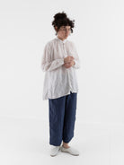 Risa Nakamura Shirt Jasmine in White - RISA NAKAMURA at Worthwhile - shop TOP