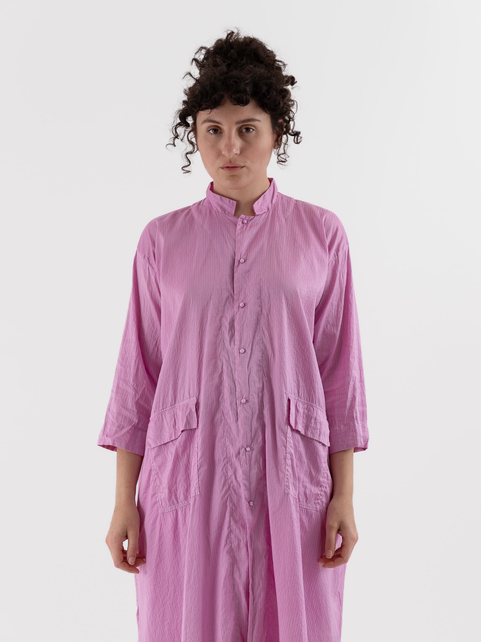 Risa Nakamura Coat in Lilac Cochineal Dye - RISA NAKAMURA at Worthwhile - shop COAT