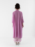Risa Nakamura Coat in Lilac Cochineal Dye - RISA NAKAMURA at Worthwhile - shop COAT