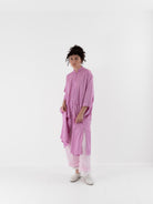 Risa Nakamura Coat in Lilac Cochineal Dye - RISA NAKAMURA at Worthwhile - shop COAT
