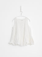 Risa Nakamura Top Sakura in White - RISA NAKAMURA at Worthwhile - shop TOP