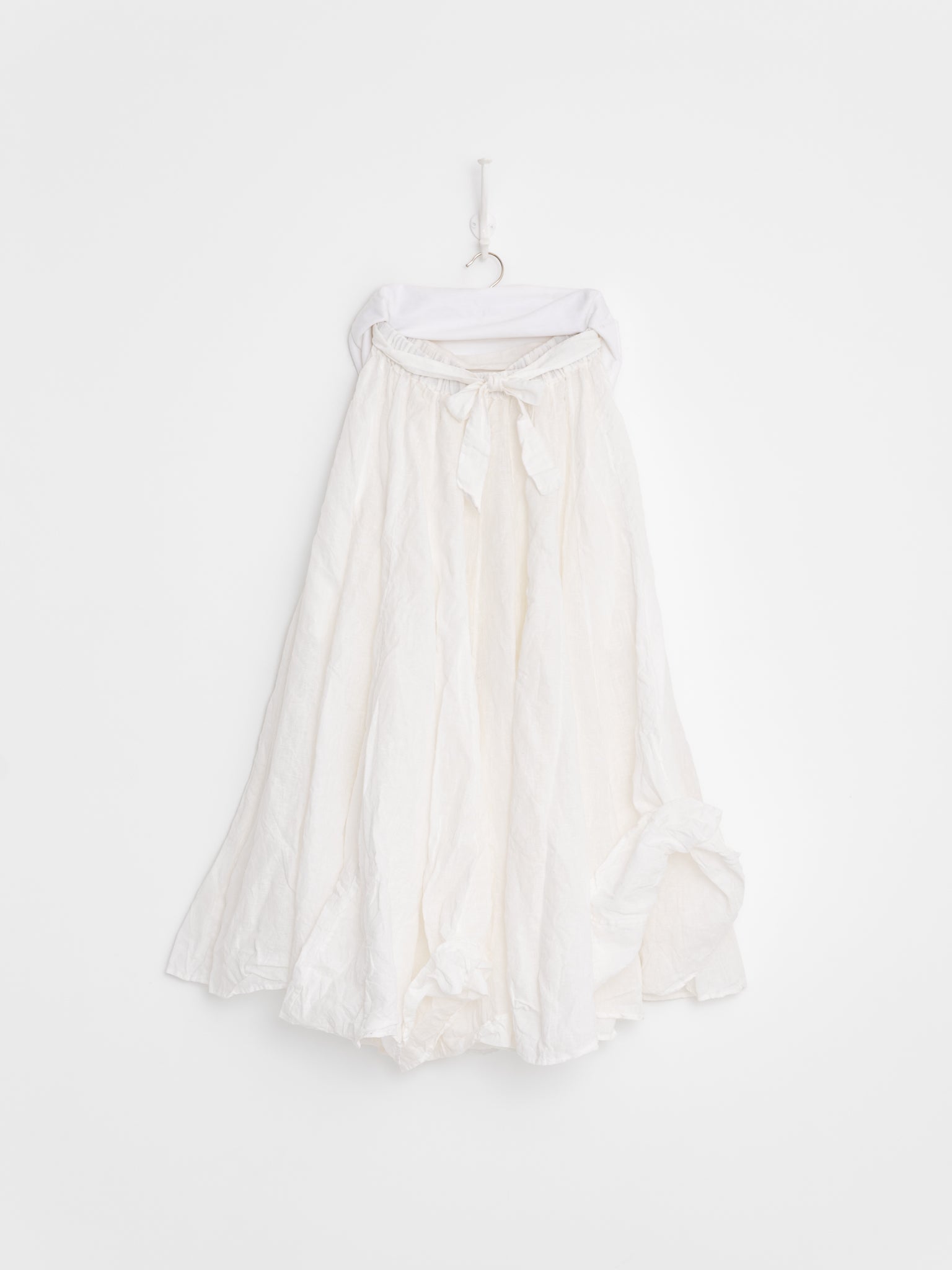 Risa Nakamura Skirt Sakura in White - RISA NAKAMURA at Worthwhile - shop SKIRT