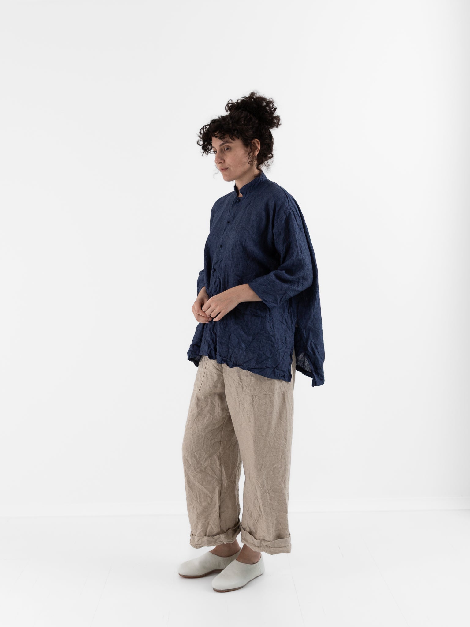 Risa Nakamura Jacket Lilac in Blue - RISA NAKAMURA at Worthwhile - shop JACKET