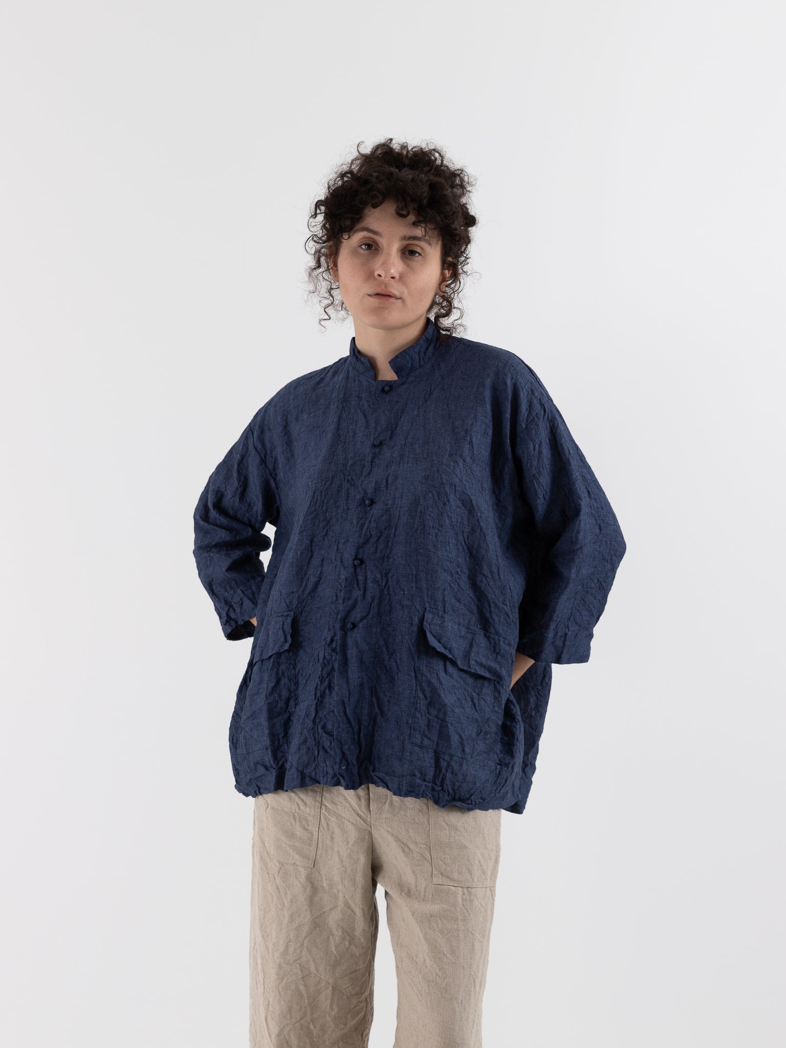 Risa Nakamura Jacket Lilac in Blue - RISA NAKAMURA at Worthwhile - shop JACKET