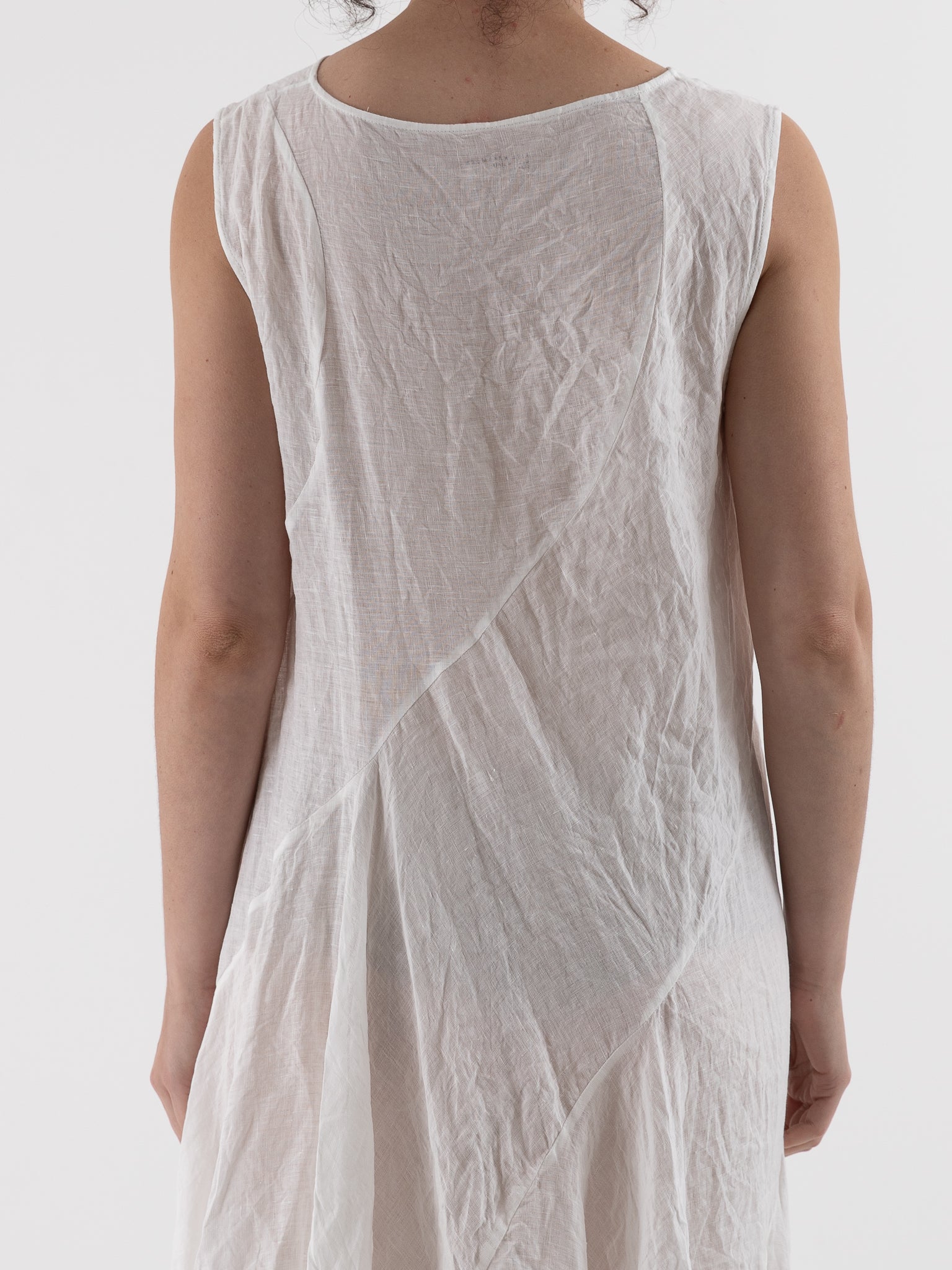 Risa Nakamura Dress Mokuren in White - RISA NAKAMURA at Worthwhile - shop DRESS