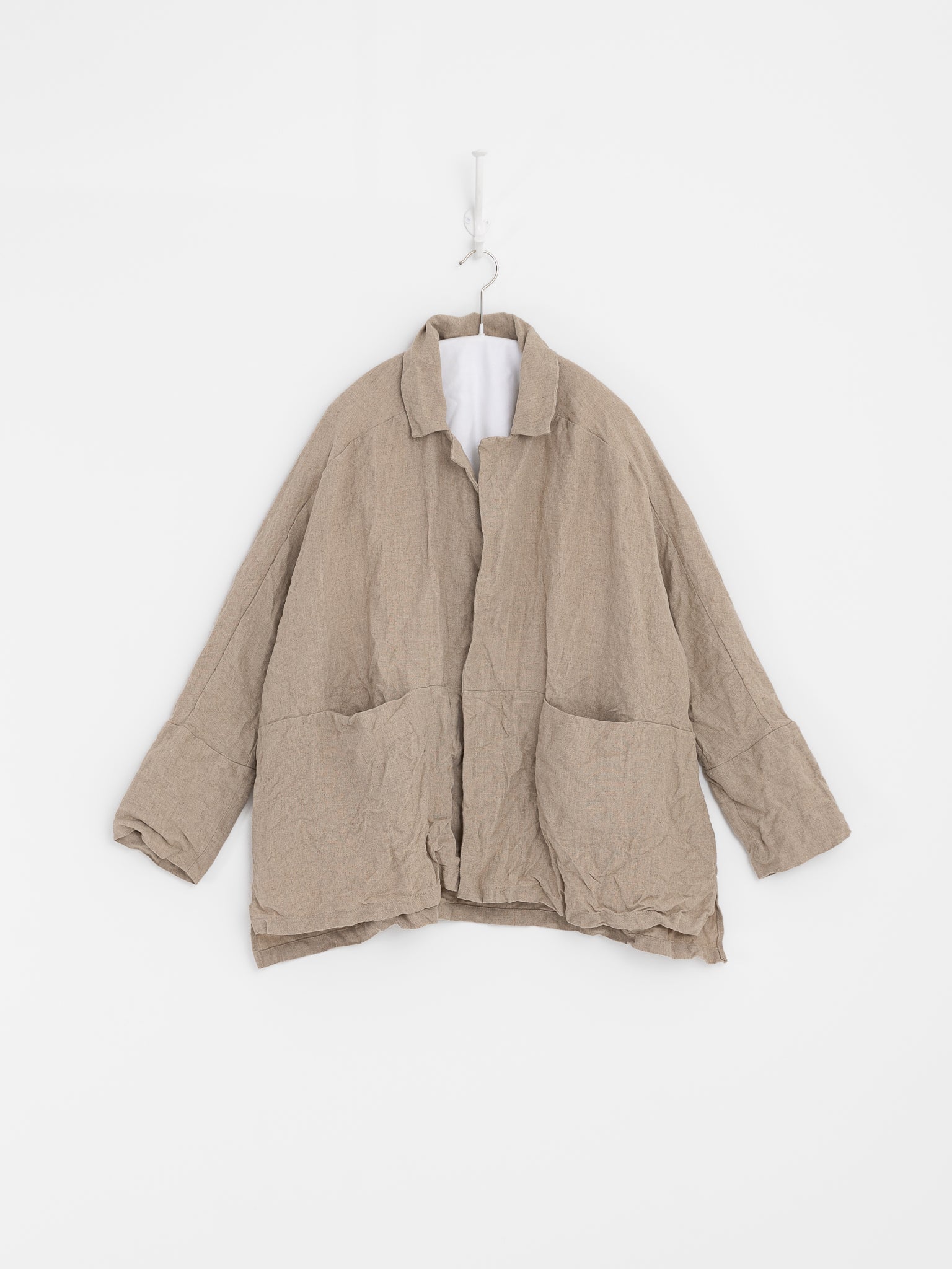 Risa Nakamura Jacket Zen in Natural - RISA NAKAMURA at Worthwhile - shop JACKET
