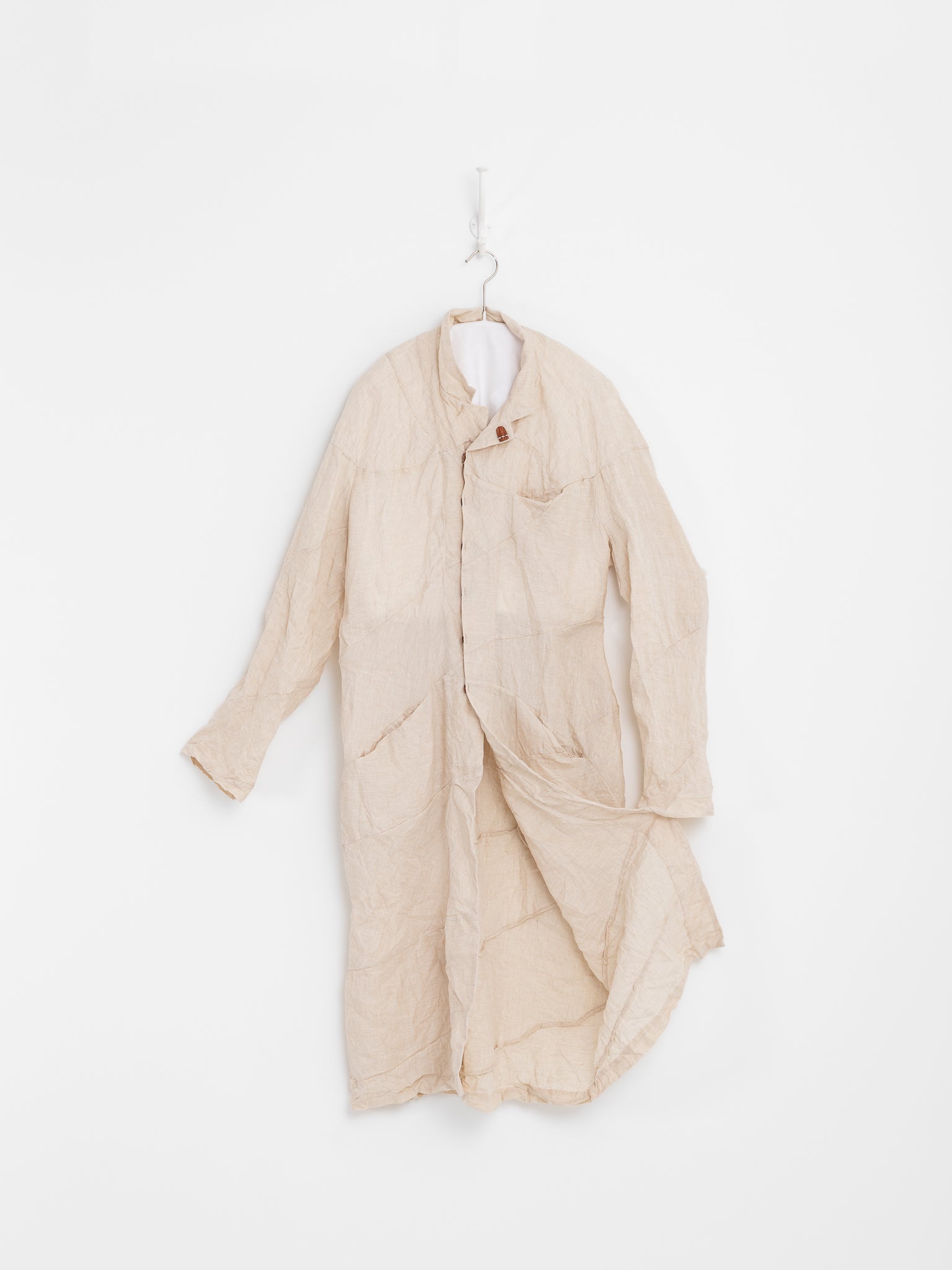 Risa Nakamura Coat Mokuren in Off White - RISA NAKAMURA at Worthwhile - shop COAT