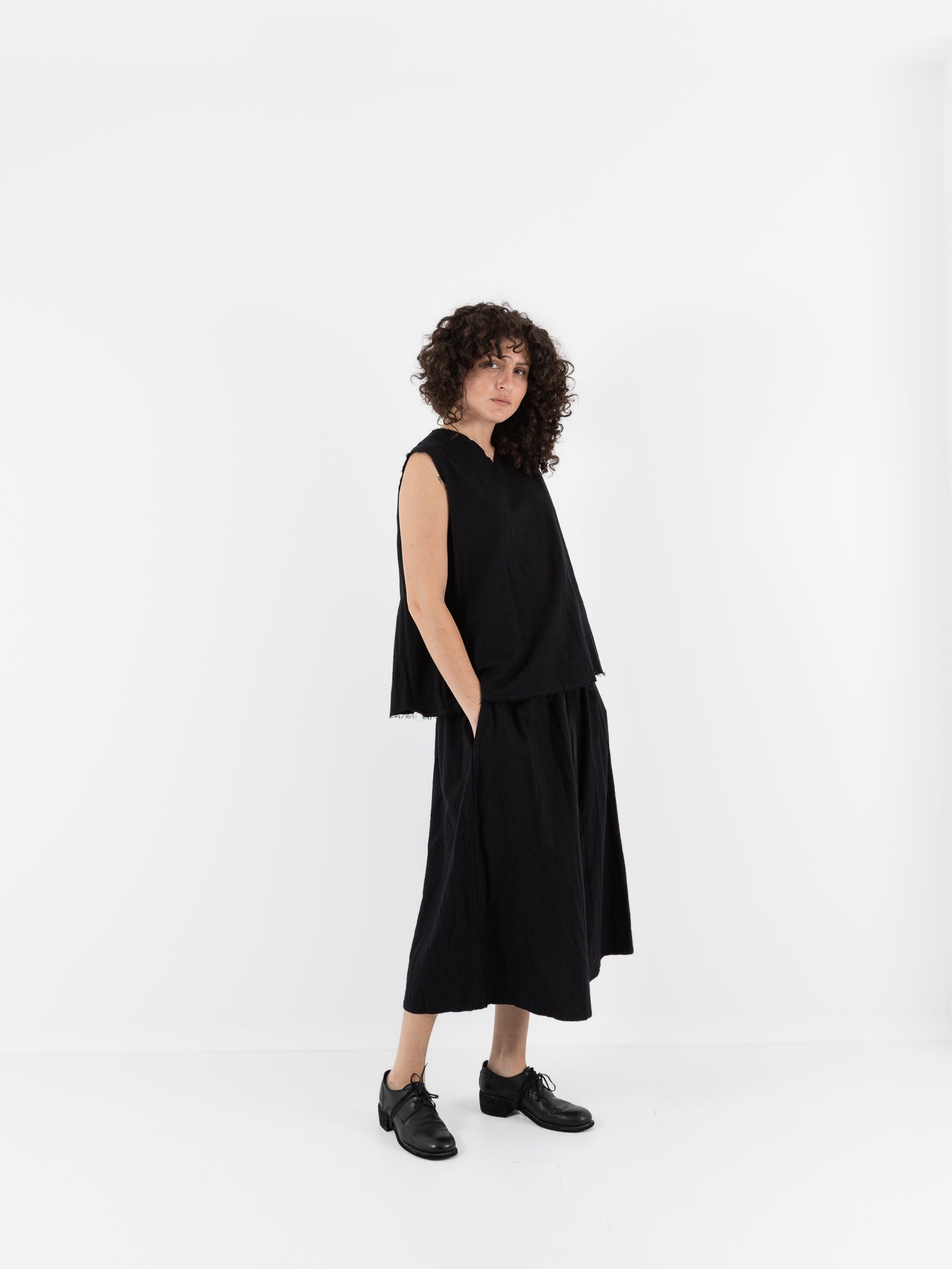 SCHA Skirt in Black - Worthwhile
