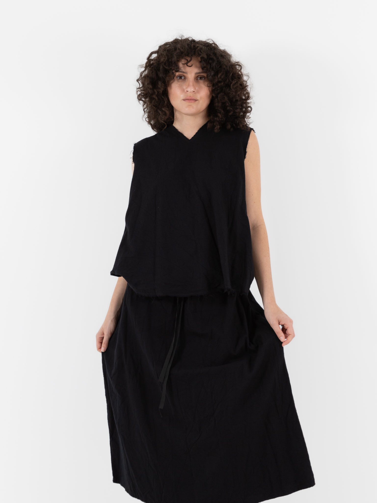 SCHA Skirt in Black - Worthwhile