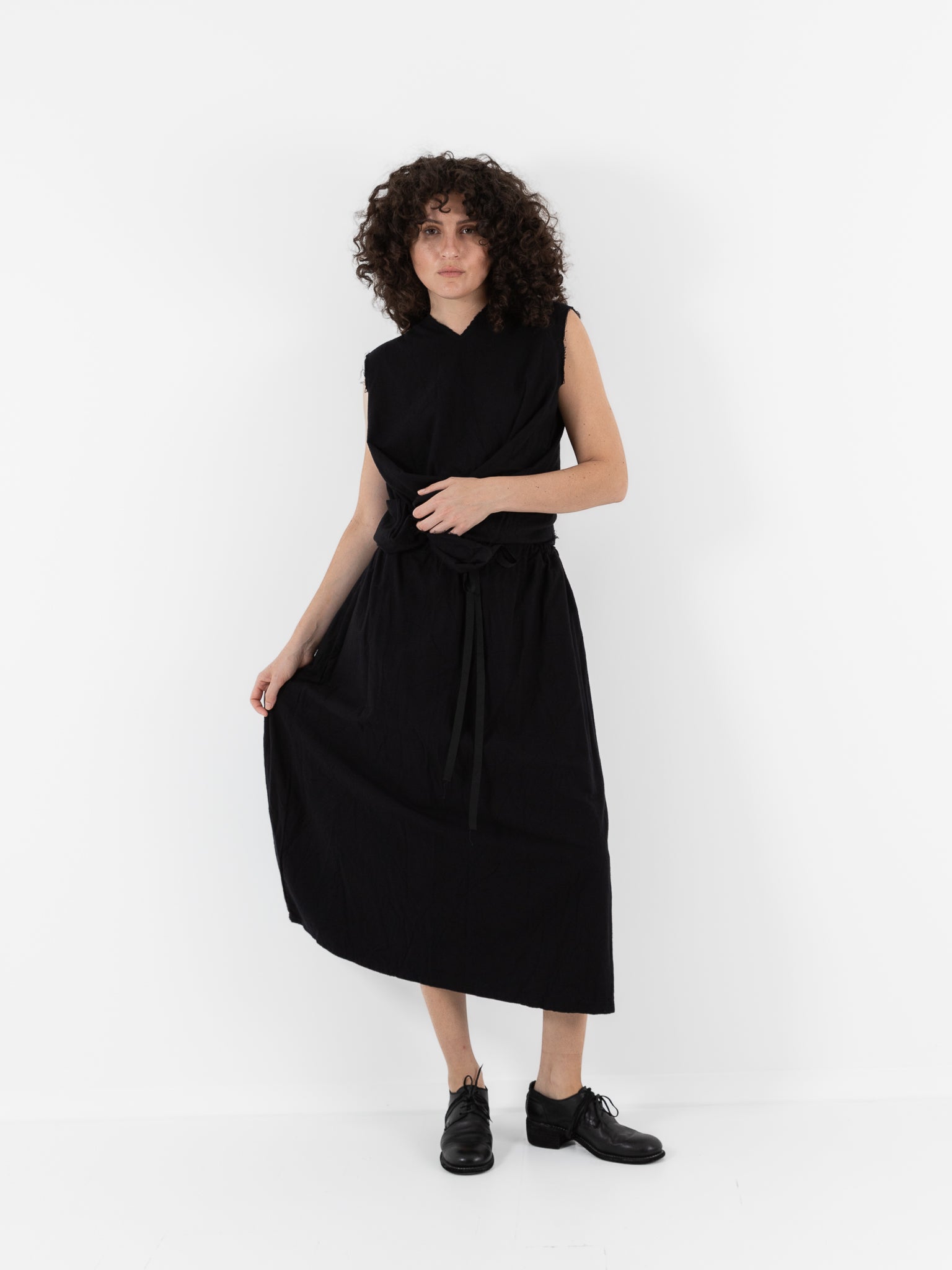 SCHA Skirt in Black - Worthwhile