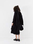 SCHA Cosy Coat in Black - Worthwhile