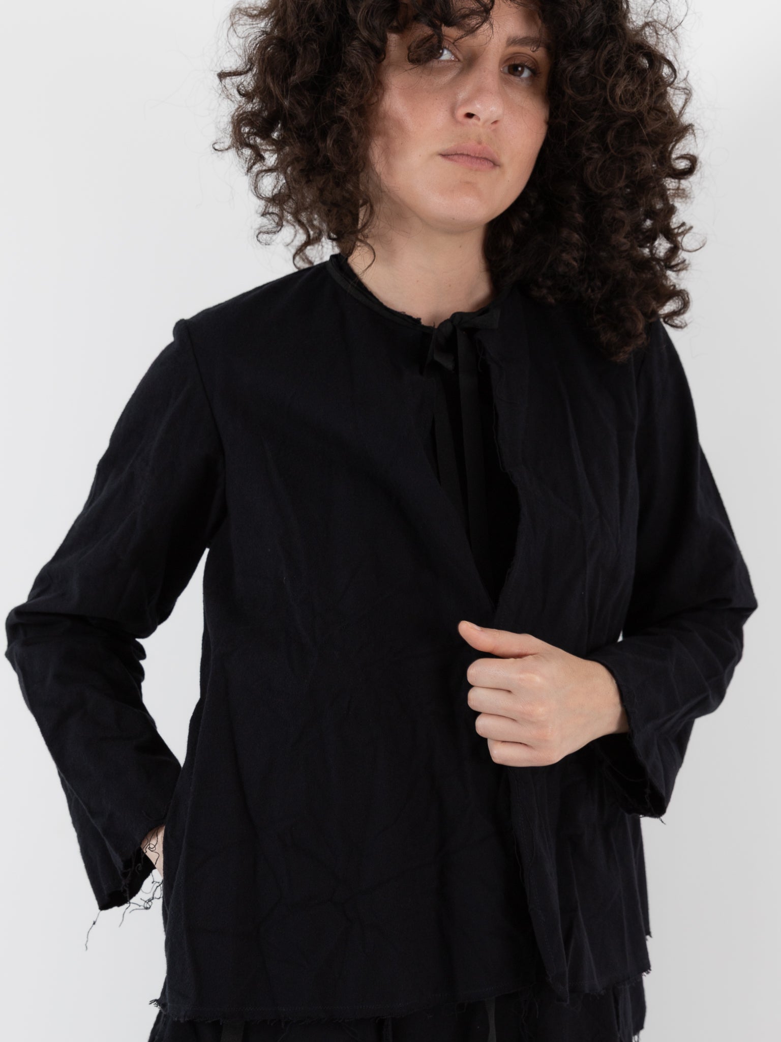 SCHA Cosy Jacket in Black - Worthwhile