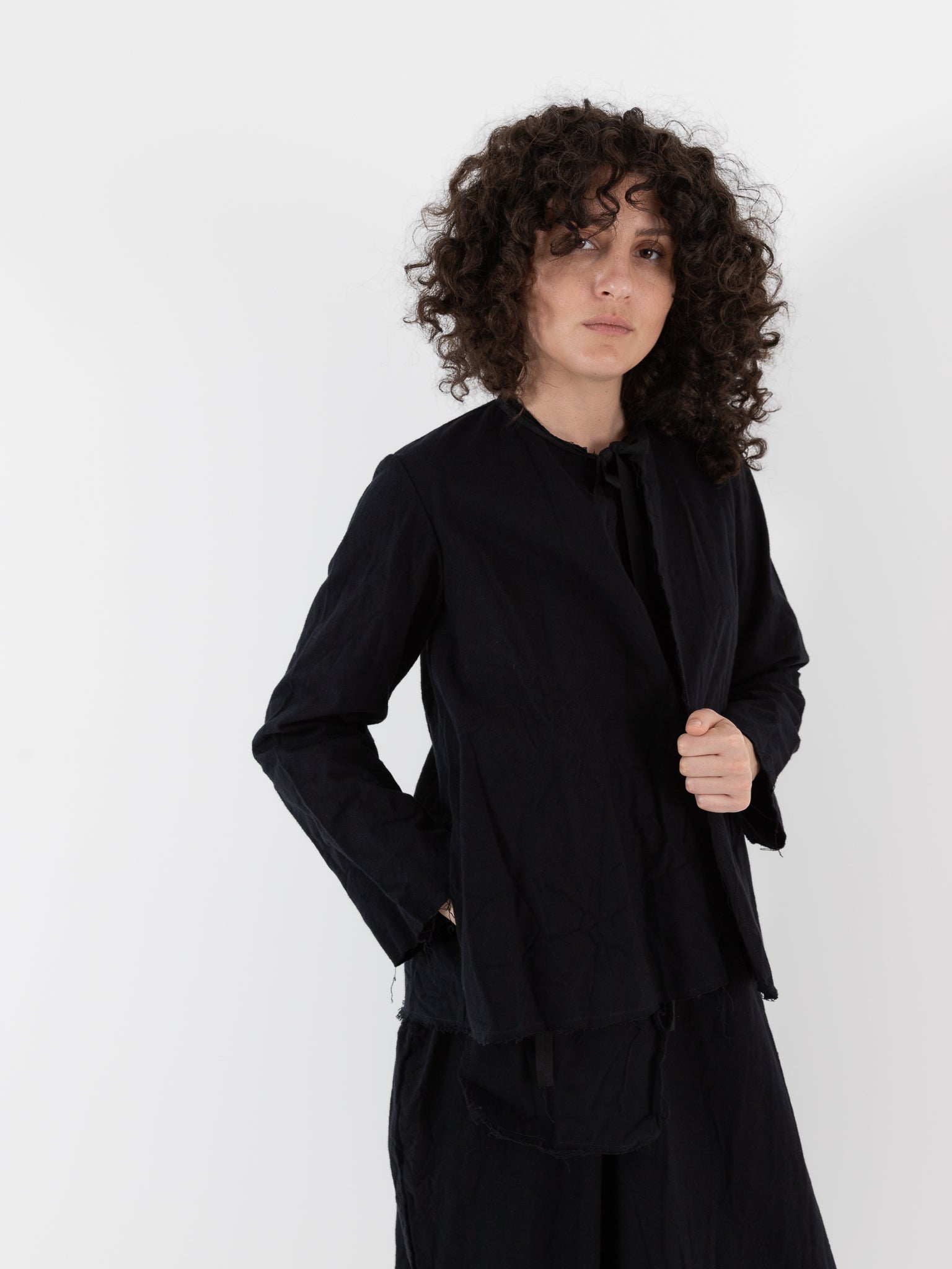 SCHA Cosy Jacket in Black - Worthwhile