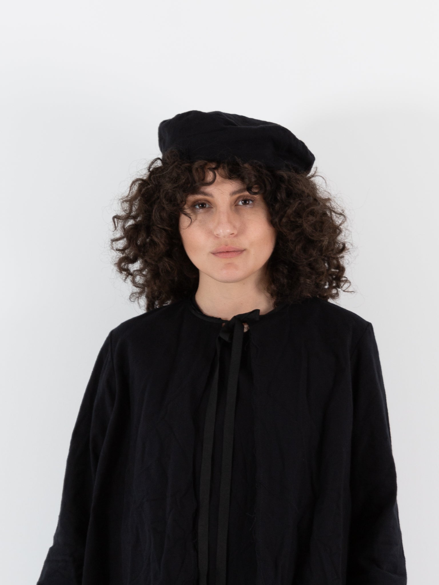 SCHA Beret in Black - SCHA at Worthwhile - shop HAT