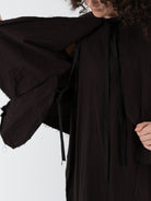 SCHA Cosy Jacket in Bitter Chocolate - SCHA at Worthwhile