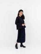 SCHA Long Sleeve Top in Navy - SCHA at Worthwhile - shop TOP