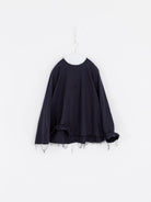 SCHA Long Sleeve Top in Navy - SCHA at Worthwhile - shop TOP