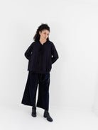 SCHA Wide Pants in Navy - SCHA at Worthwhile - shop PANT