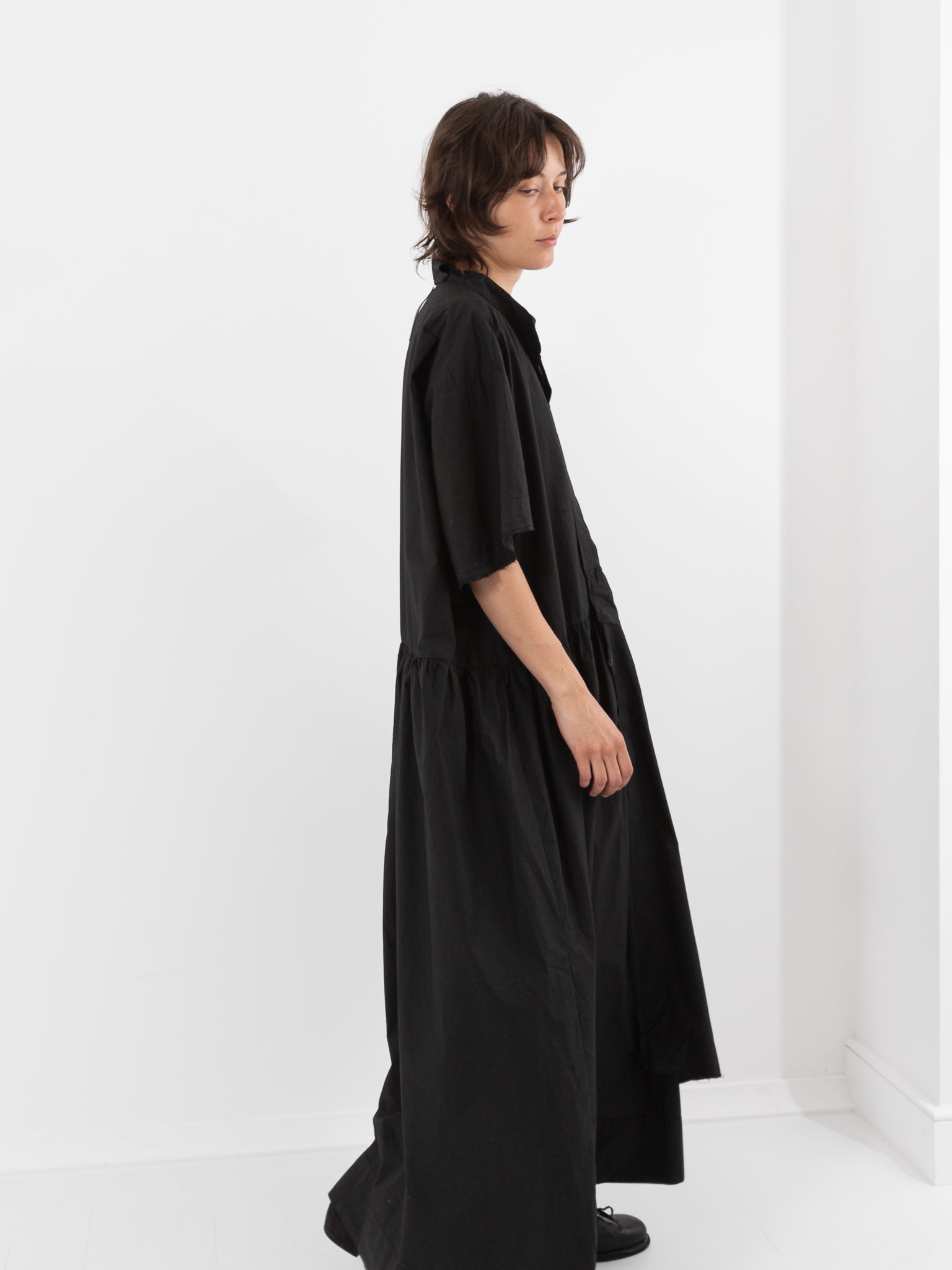 Serie Numerica Boxy Dress, Black - Worthwhile, Inc.