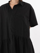 Serie Numerica Boxy Dress, Black - Worthwhile, Inc.