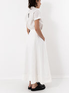 Serie Numerica Skirt, White - Worthwhile, Inc.