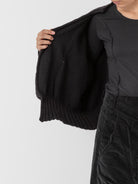 Serie Numerica Cropped Oversized Sweater - Worthwhile - SERIE NUMERICA