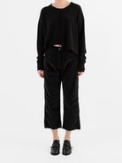 Serienumerica 5 Pocket Pant in Black - SERIE NUMERICA at Worthwhile