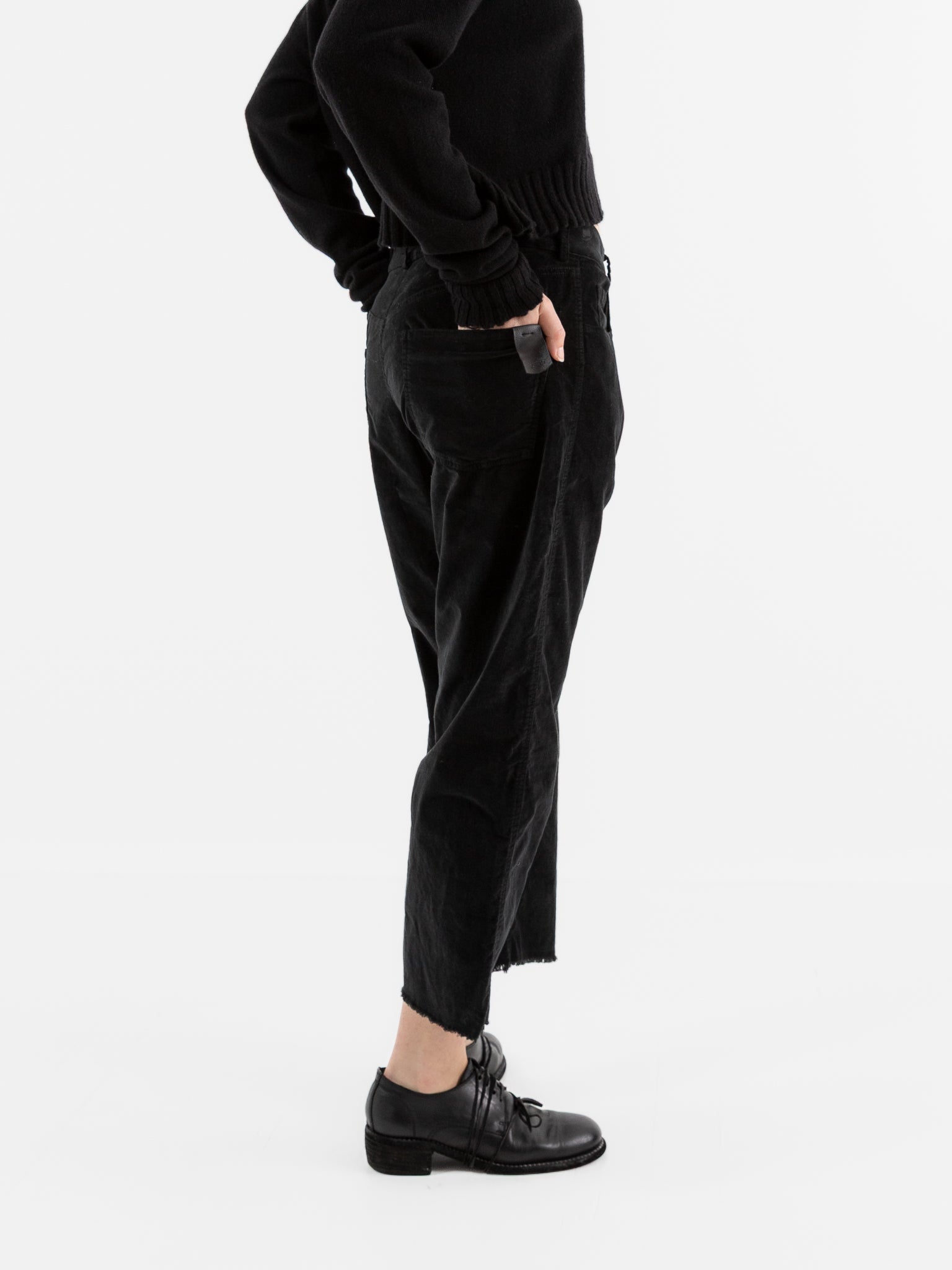 Serienumerica 5 Pocket Pant in Black - SERIE NUMERICA at Worthwhile
