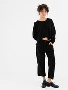 Serienumerica 5 Pocket Pant in Black - SERIE NUMERICA at Worthwhile