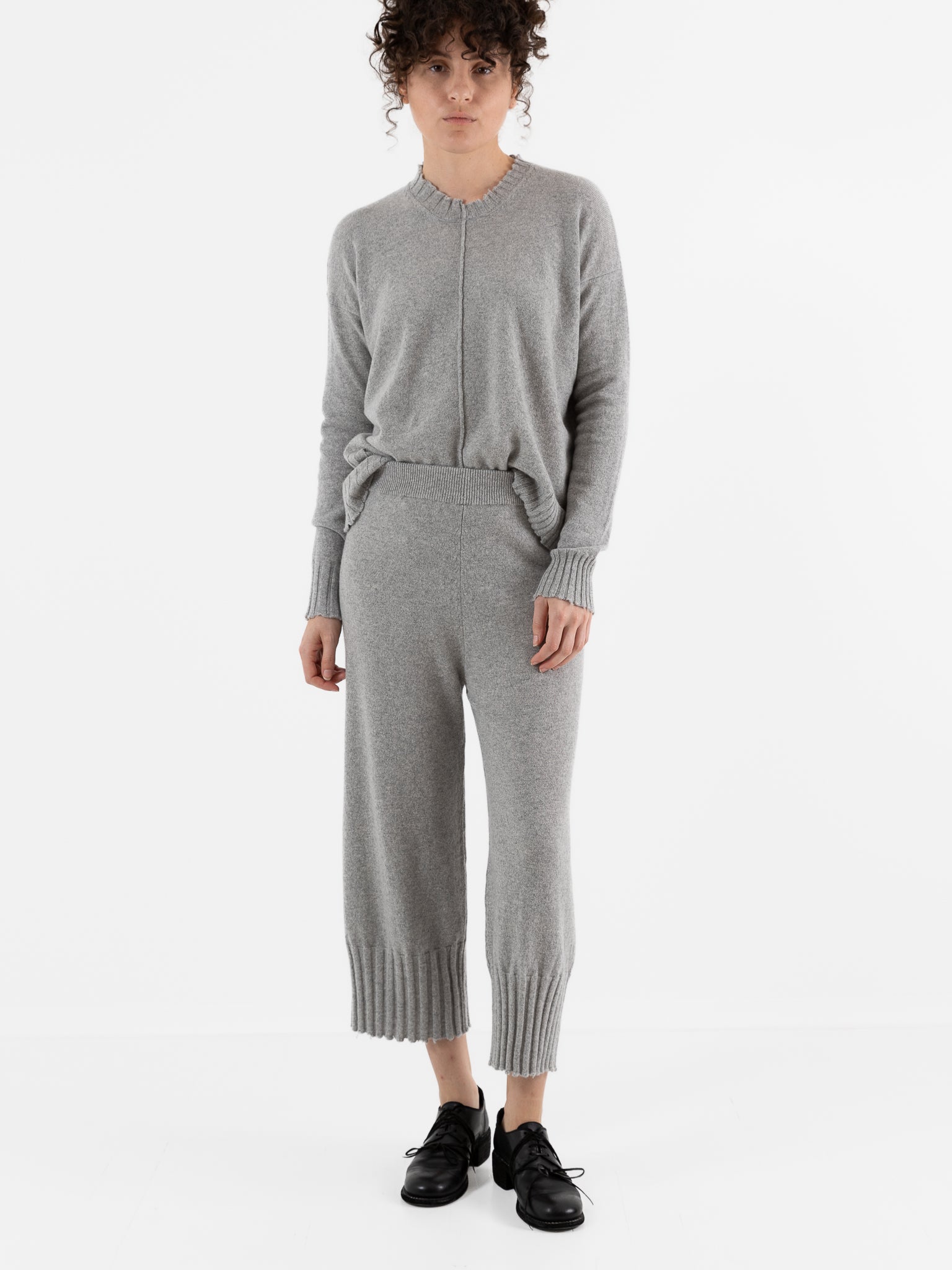 Serienumerica Trousers in Grey - SERIE NUMERICA at Worthwhile