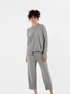 Serienumerica Trousers in Grey - SERIE NUMERICA at Worthwhile