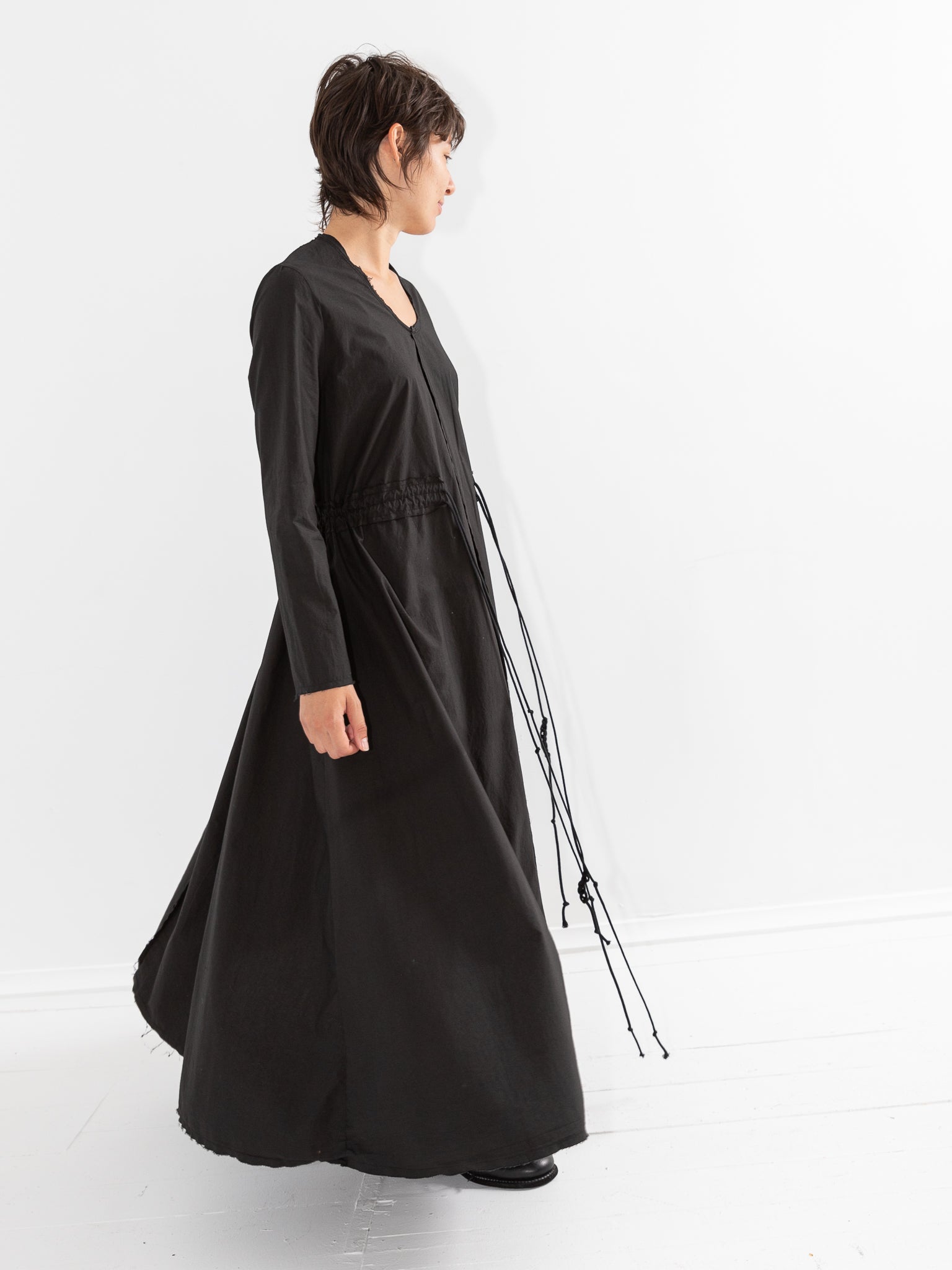 Serie Numerica Boxy Dress, Black - Worthwhile
