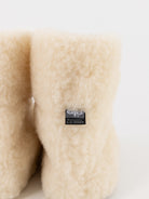 Sheepskin Slippers in Natural - DIRECT TANNERIE at Worthwhile - shop HOME
