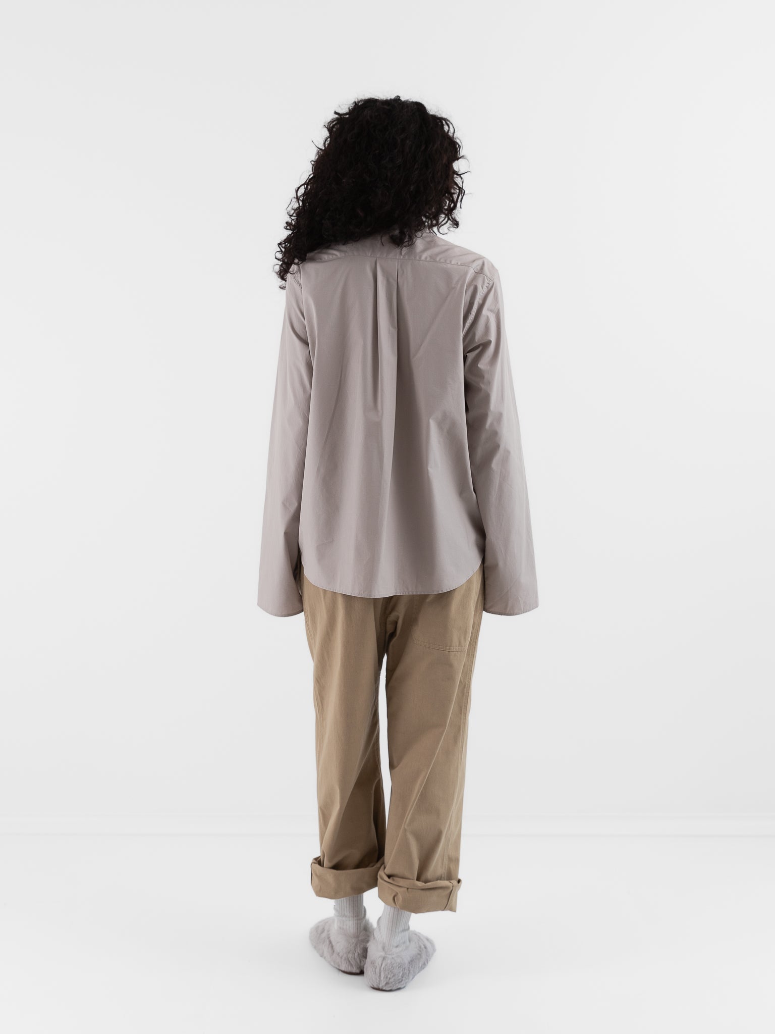 Sofie D'Hoore Belone Shirt in Powder - SOFIE D'HOORE at Worthwhile - shop TOP