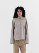 Sofie D'Hoore Belone Shirt in Powder - SOFIE D'HOORE at Worthwhile - shop TOP