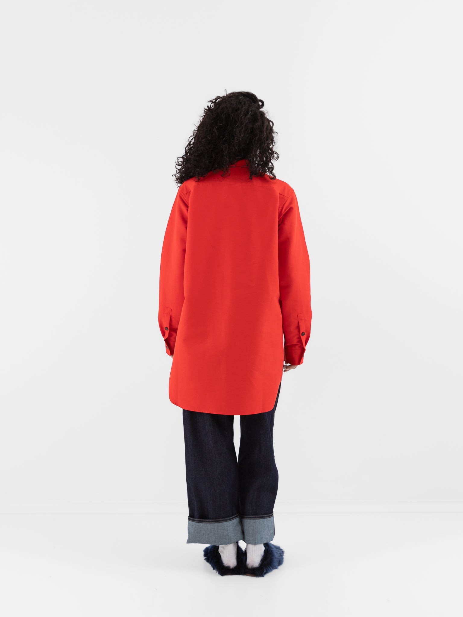Sofie D'Hoore Brant Shirt in Fire - SOFIE D'HOORE at Worthwhile - shop TOP