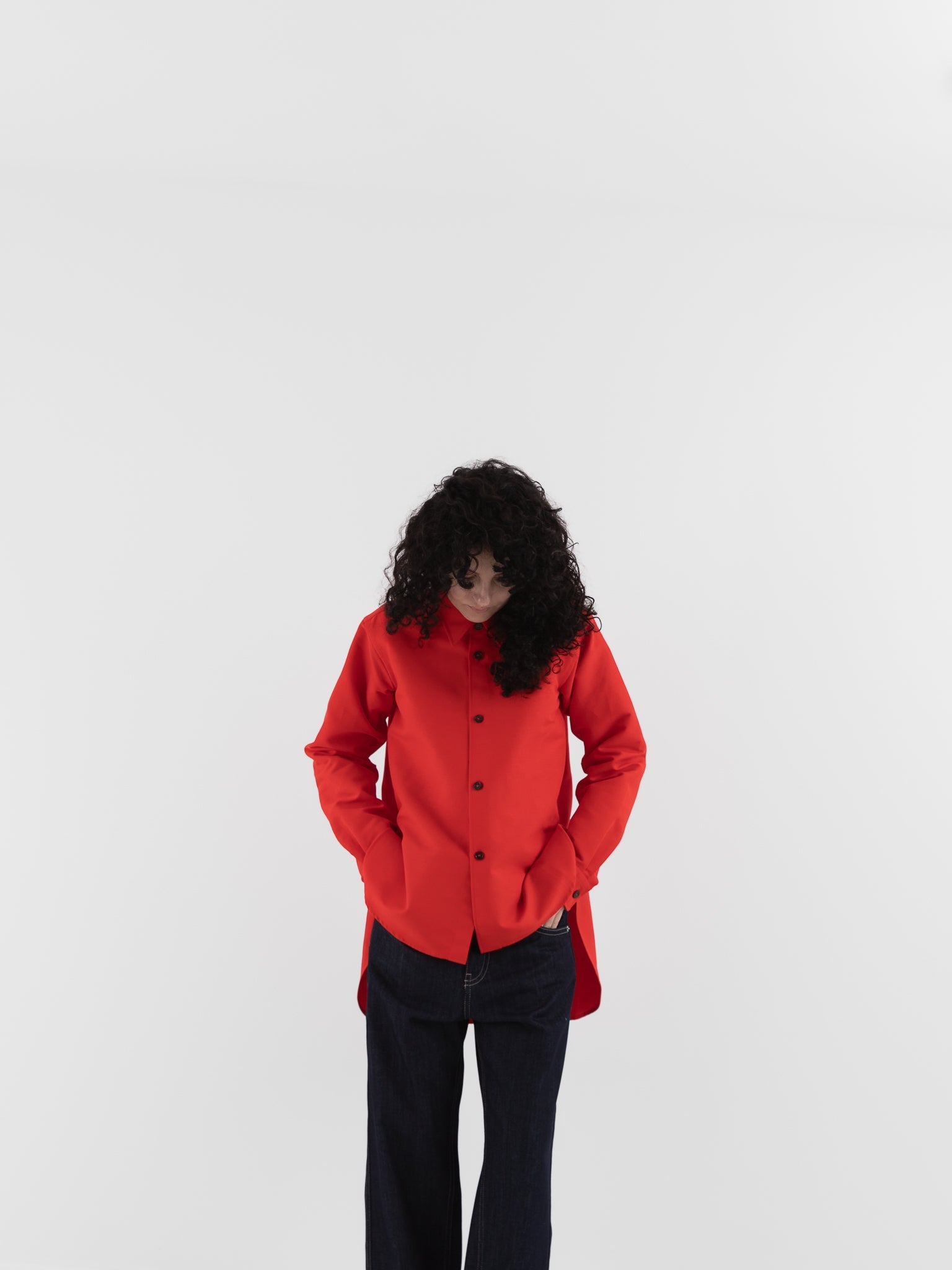 Sofie D'Hoore Brant Shirt in Fire - SOFIE D'HOORE at Worthwhile - shop TOP